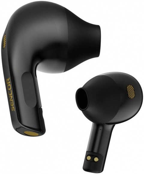 Sencor Słuchawki douszne bluetooth SEP 560BT BK, BT 5.3, czas 6h, 40mAh Sencor Słuchawki douszne bluetooth SEP 560BT BK, BT 5.3, czas 6h, 40mAh