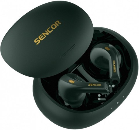 Sencor Słuchawki douszne bluetooth SEP 560BT GR, BT 5.3, czas 6h, 40mAh Sencor Słuchawki douszne bluetooth SEP 560BT GR, BT 5.3, czas 6h, 40mAh
