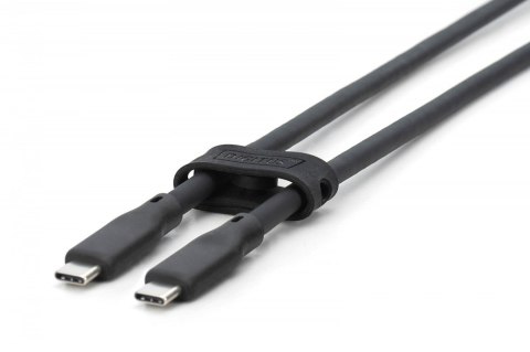Digitus Kabel połączeniowy silikonowy USB-C - USB-C, USB 3.2 Gen1 5G 4K 100W, 2m czarny Digitus Kabel połączeniowy silikonowy USB-C - USB-C, USB 3.2 Gen1 5G 4K 100W, 2m czarny