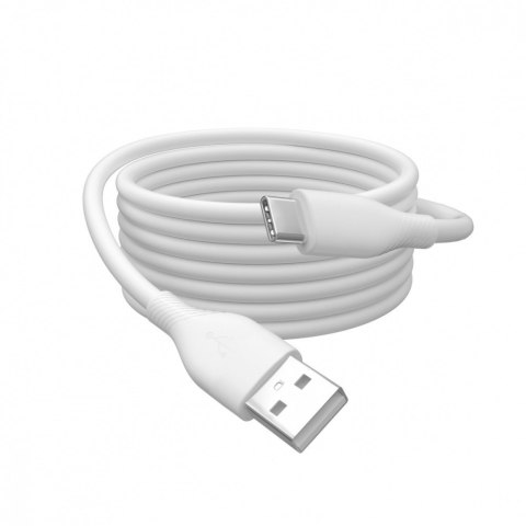 Digitus Kabel zasilający silikonowy USB-A - USB-C, USB 2.0 60W, 1m Biały Digitus Kabel zasilający silikonowy USB-A - USB-C, USB 2.0 60W, 1m Biały