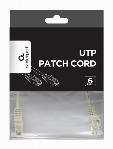 Gembird Patch cord kat.6 miedź UTP 2m szary Gembird Patch cord kat.6 miedź UTP 2m szary