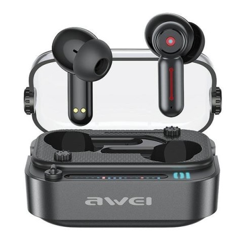 AWEI Słuchawki Bluetooth 5.3 TWS T58 ANC Czarne AWEI Słuchawki Bluetooth 5.3 TWS T58 ANC Czarne