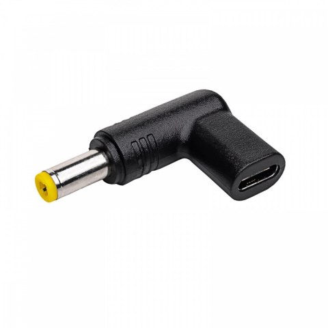 AKYGA Adapter 5.5 X 2.5 wtyczka do zasilacza uniwersalnego AK-ND-C01 USB-C / 5.5 X 2.5 mm AKYGA Adapter 5.5 X 2.5 wtyczka do zasilacza uniwersalnego AK-ND-C01 USB-C / 5.5 X 2.5 mm