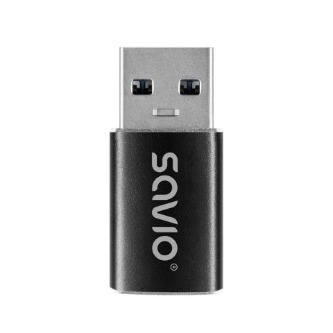Savio Adapter USB-C 3.1 (F) - USB-A 3.1 (M) AK-81 Savio Adapter USB-C 3.1 (F) - USB-A 3.1 (M) AK-81
