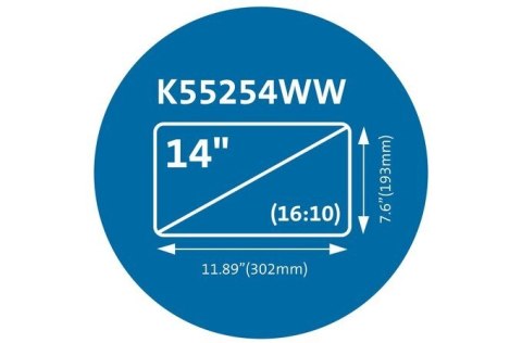 Kensington Filtr prywatyzujący magnetyczny MagPro do laptopa 14 cali (16:10) Kensington Filtr prywatyzujący magnetyczny MagPro do laptopa 14 cali (16:10)
