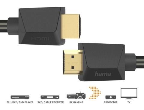 Hama Kabel HDMI 2.1 ultra high speed 8k 2m Hama Kabel HDMI 2.1 ultra high speed 8k 2m
