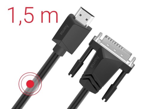 Hama Kabel HDMI DVI/D 4k 1,5m Hama Kabel HDMI DVI/D 4k 1,5m