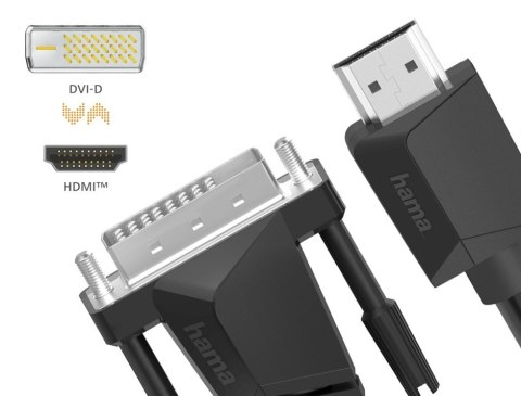 Hama Kabel HDMI DVI/D 4k 1,5m Hama Kabel HDMI DVI/D 4k 1,5m