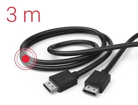 Hama Kabel displayport DP 1.2 ultra HD 4k 3m Hama Kabel displayport DP 1.2 ultra HD 4k 3m