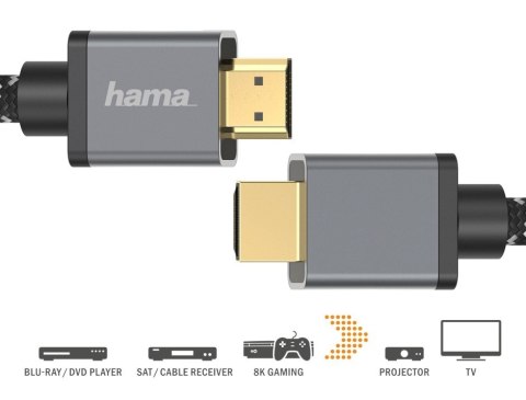 Hama Kabel premium HDMI 2.1 ultra high speed 3m Hama Kabel premium HDMI 2.1 ultra high speed 3m