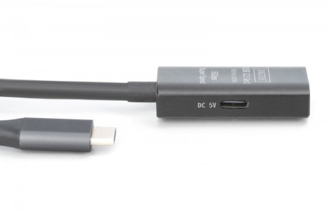 Digitus Kabel przedłużający aktywny USB-C - USB-C, USB 3.2 Gen1, 5Gbps, 5m Digitus Kabel przedłużający aktywny USB-C - USB-C, USB 3.2 Gen1, 5Gbps, 5m