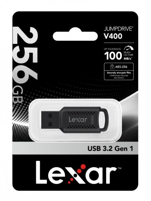 Lexar Pendrive JumpDrive V400 256GB USB3.0 100MB/s Lexar Pendrive JumpDrive V400 256GB USB3.0 100MB/s