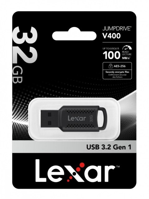 Lexar Pendrive JumpDrive V400 32GB USB3.0 100MB/s Lexar Pendrive JumpDrive V400 32GB USB3.0 100MB/s