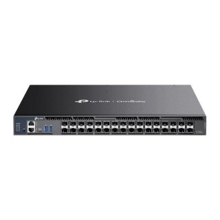 TP-LINK Przełącznik zarządzalny SX6632YF agregujący L3 Omada, stackowalny, 26 slotów SFP+ 10G, 6 slotów SFP28 25G