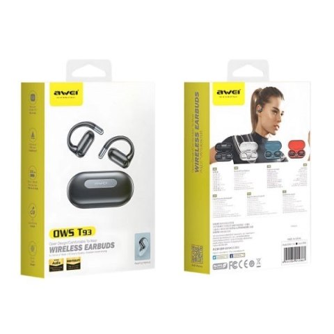 AWEI Słuchawki Bluetooth 5.4 T93 OWS Białe AWEI Słuchawki Bluetooth 5.4 T93 OWS Białe