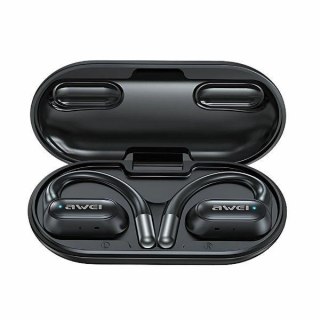 AWEI Słuchawki Bluetooth 5.4 T93 OWS czarne
