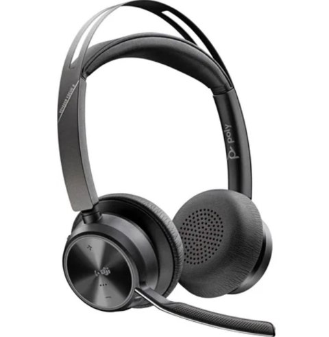 POLY Zestaw słuchawkowy Voyager Focus 2 z certyfikatem Microsoft Teams USB-C-C + przejściówka USB-C/A 9T9J4AA POLY Zestaw słuchawkowy Voyager Focus 2 z certyfikatem Microsoft Teams USB-C-C + przejściówka USB-C/A 9T9J4AA