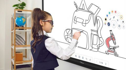 Optoma Optoma Monitor interaktywny 86 cali 3862RK INFRARED,40pkt,4K,2x20W,USB-C,WIFI+BT,Android13