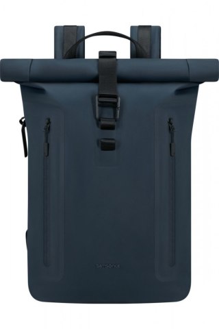 Samsonite Plecak na laptopa Coatify Biz RollTop 15,6 cala niebieski