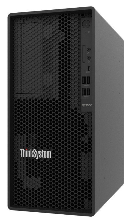 Lenovo Serwer ThinkSystem ST45v3 AMD EPYC 4124P 7DH5A007EA Lenovo Serwer ThinkSystem ST45v3 AMD EPYC 4124P 7DH5A007EA
