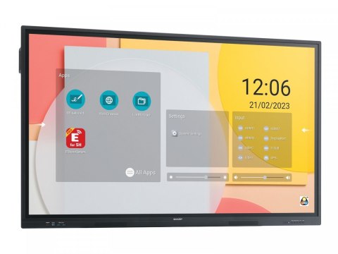 Sharp Monitor PN-LC752 75 cali UHD 350cd/m2 20 touch points Sharp Monitor PN-LC752 75 cali UHD 350cd/m2 20 touch points