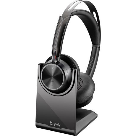 POLY Zestaw słuchawkowy z podstawką ładującą Focus 2 USB-C/A 9T9J5AA POLY Zestaw słuchawkowy z podstawką ładującą Focus 2 USB-C/A 9T9J5AA