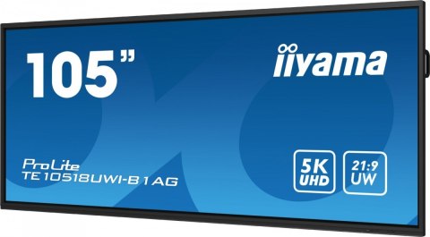 IIYAMA Monitor wielkoformatowy 104.6 cala TE10518UWI-B1AG INFRARED,40pkt,VA,21:9(5K),8xUSB, 8xMIC,2x16W+Subwoofer(16W),Android 13,WiFi,