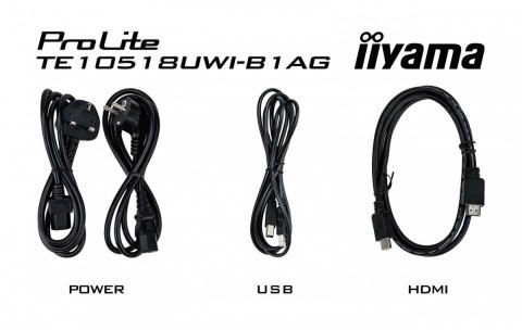 IIYAMA Monitor wielkoformatowy 104.6 cala TE10518UWI-B1AG INFRARED,40pkt,VA,21:9(5K),8xUSB, 8xMIC,2x16W+Subwoofer(16W),Android 13,WiFi,