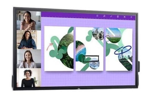 Dell Monitor interaktywny P7524QT 75 cali dotykowy IPS LED 4K UHD (3840x2160)/16:9/DP/HDMI/VGA/RS232/USB/RJ45/Głośniki/3Y Dell Monitor interaktywny P7524QT 75 cali dotykowy IPS LED 4K UHD (3840x2160)/16:9/DP/HDMI/VGA/RS232/USB/RJ45/Głośniki/3Y