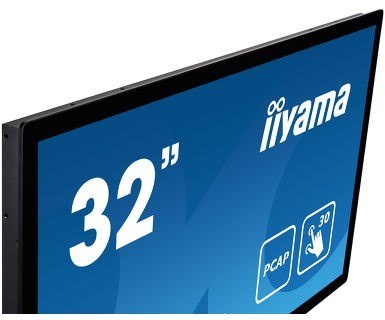 IIYAMA Monitor 32 TF3215MC-B1 Pojemnościowy 30 pkt AMVA VGA HDMI IP65
