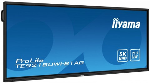 IIYAMA Monitor 92 cale TE9218UWI-B1AG, INFRARED,40pkt,VA,21:9,4xHDMI,DP, USB-C,RJ45,8/64GB