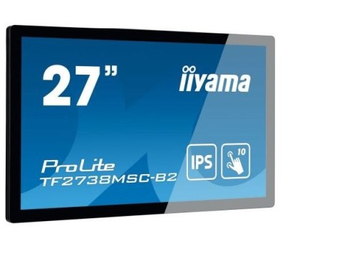 IIYAMA Monitor wielkoformatowy 27 cali TF2738MSC-B2 IPS,FHD,DVI,DP,HDMI,2x3W,poj.10p,IP1X IIYAMA Monitor wielkoformatowy 27 cali TF2738MSC-B2 IPS,FHD,DVI,DP,HDMI,2x3W,poj.10p,IP1X