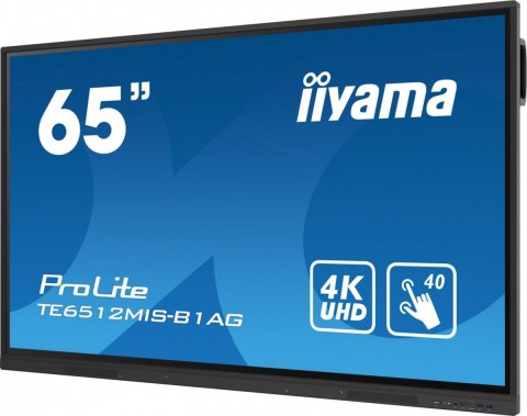 IIYAMA Monitor interaktywny 65 cali TE6512MIS-B1AG INFRARED,40pkt,IPS,4K,,7H,WiFi