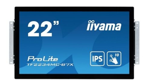IIYAMA Monitor wielkoformatowy 21.5 cala TF2234MC-B7X IPS,POJ.10PKT.HDMI,DP.VGA,IP65,7H IIYAMA Monitor wielkoformatowy 21.5 cala TF2234MC-B7X IPS,POJ.10PKT.HDMI,DP.VGA,IP65,7H