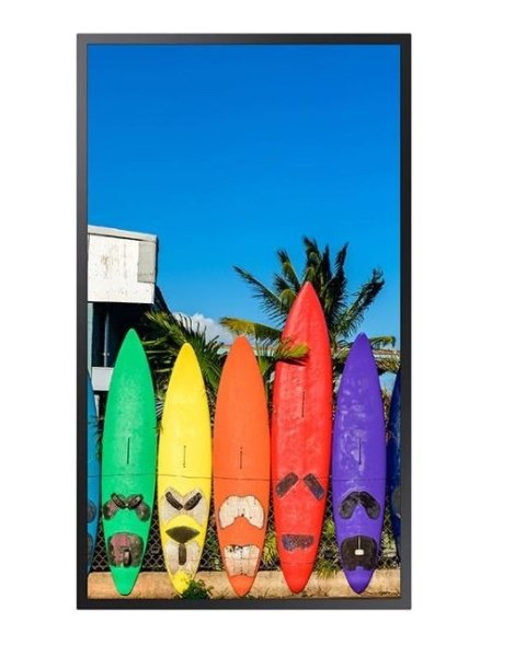 Samsung Monitor profesjonalny OM55B 55 cali Błyszczący 24h/7 3000(cd/m2) 3840x2160 (UHD) S7 Player (Tizen 5.0) Wi-Fi 3 lata On-Site (LH5