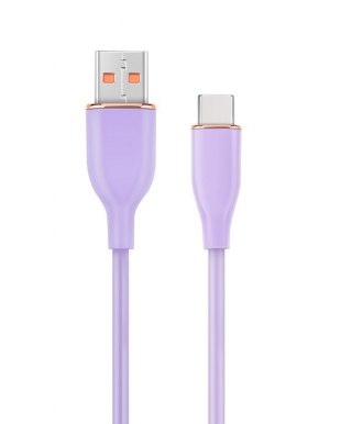 Gembird Kabel USB A do USB C 1.5M fioletowy