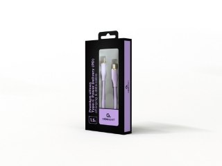 Gembird Kabel USB C(M) do USB C(M) 1.5M fioletowy