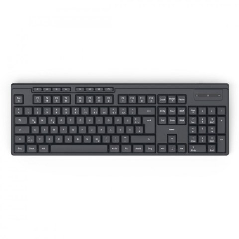 Hama Klawiatura WK-200 bezprzewodowa Czarna