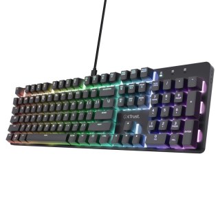 Trust Klawiatura mechaniczna GXT 871 Zora US RGB