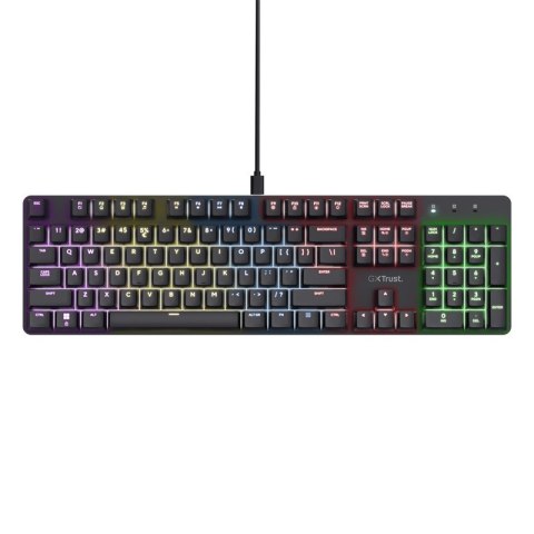 Trust Klawiatura mechaniczna GXT 871 Zora US RGB Trust Klawiatura mechaniczna GXT 871 Zora US RGB