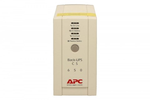 APC BACK-UPS CS 650VA USB/SERIAL 230V BK650EI APC BACK-UPS CS 650VA USB/SERIAL 230V BK650EI