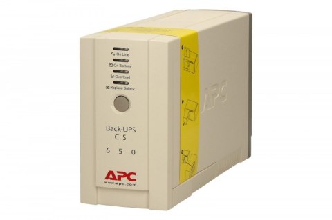 APC BACK-UPS CS 650VA USB/SERIAL 230V BK650EI APC BACK-UPS CS 650VA USB/SERIAL 230V BK650EI
