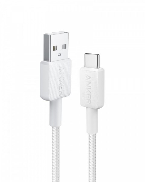 Anker Kabel 322 USB-A do USB-C oplot 1.8m biały Anker Kabel 322 USB-A do USB-C oplot 1.8m biały
