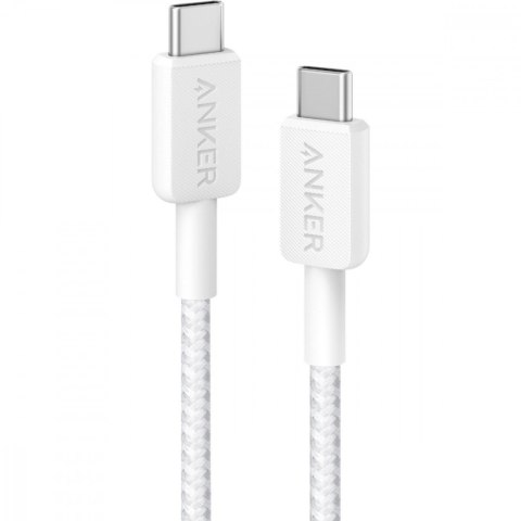 Anker Kabel 322 USB-C do USB-C oplot 0.9m biały Anker Kabel 322 USB-C do USB-C oplot 0.9m biały
