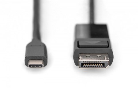 Digitus Kabel adapter USB Typ C/DisplayPort dwukierunkowy 8K 30Hz 2m Digitus Kabel adapter USB Typ C/DisplayPort dwukierunkowy 8K 30Hz 2m