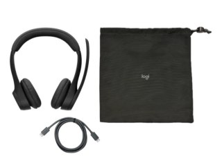 Logitech Słuchawki Zone 305 Teams Midnight Black 981-001451