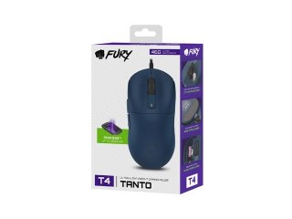 Natec Mysz Fury TANTO T4 RGB 12000DPI gamingowa niebieska
