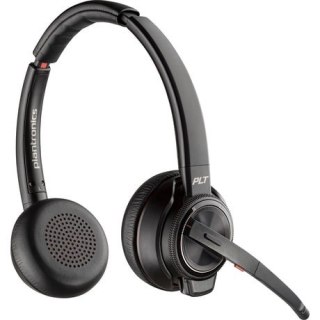 POLY Słuchawki Top Savi 8220 Stereo DECT 1880-1900 MHz + podstawka ładująca 8Y9C4AA#ABB