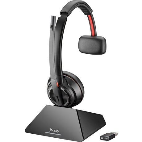 POLY Słuchawki Top Savi 8220 Stereo DECT 1880-1900 MHz + podstawka ładująca 8Y9C4AA#ABB POLY Słuchawki Top Savi 8220 Stereo DECT 1880-1900 MHz + podstawka ładująca 8Y9C4AA#ABB