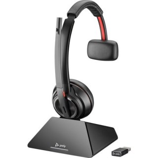 POLY Zestaw słuchawkowy jednouszny Savi 8210 DECT 1880-1900 MHz + podstawka ładująca 8Y9C3AA#ABB